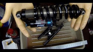 How to change oil from a FOX DHX 5