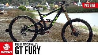 Brook Macdonald's GT Fury Downhill Bike